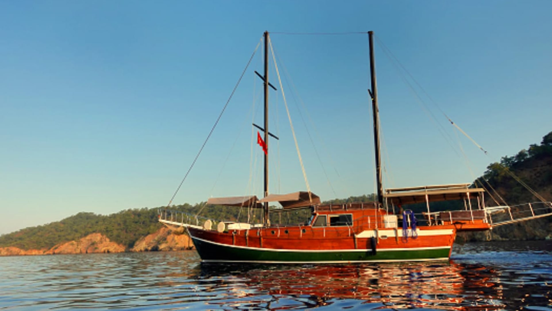 Göcek Kiralık Lux Gulet 4 Kabin 21 Metre