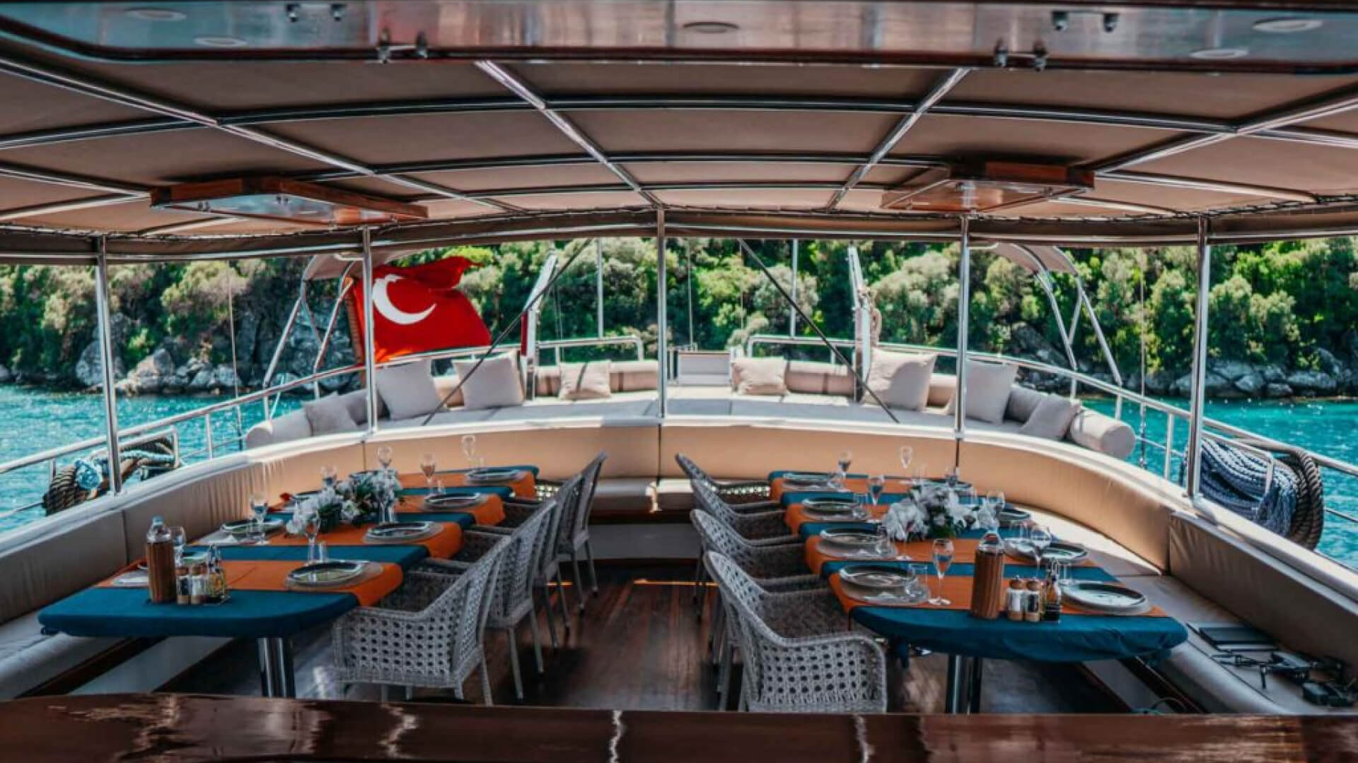 Marmaris Mavi Yolculuk Exculive Gulet 10 Kabin 40 Metre