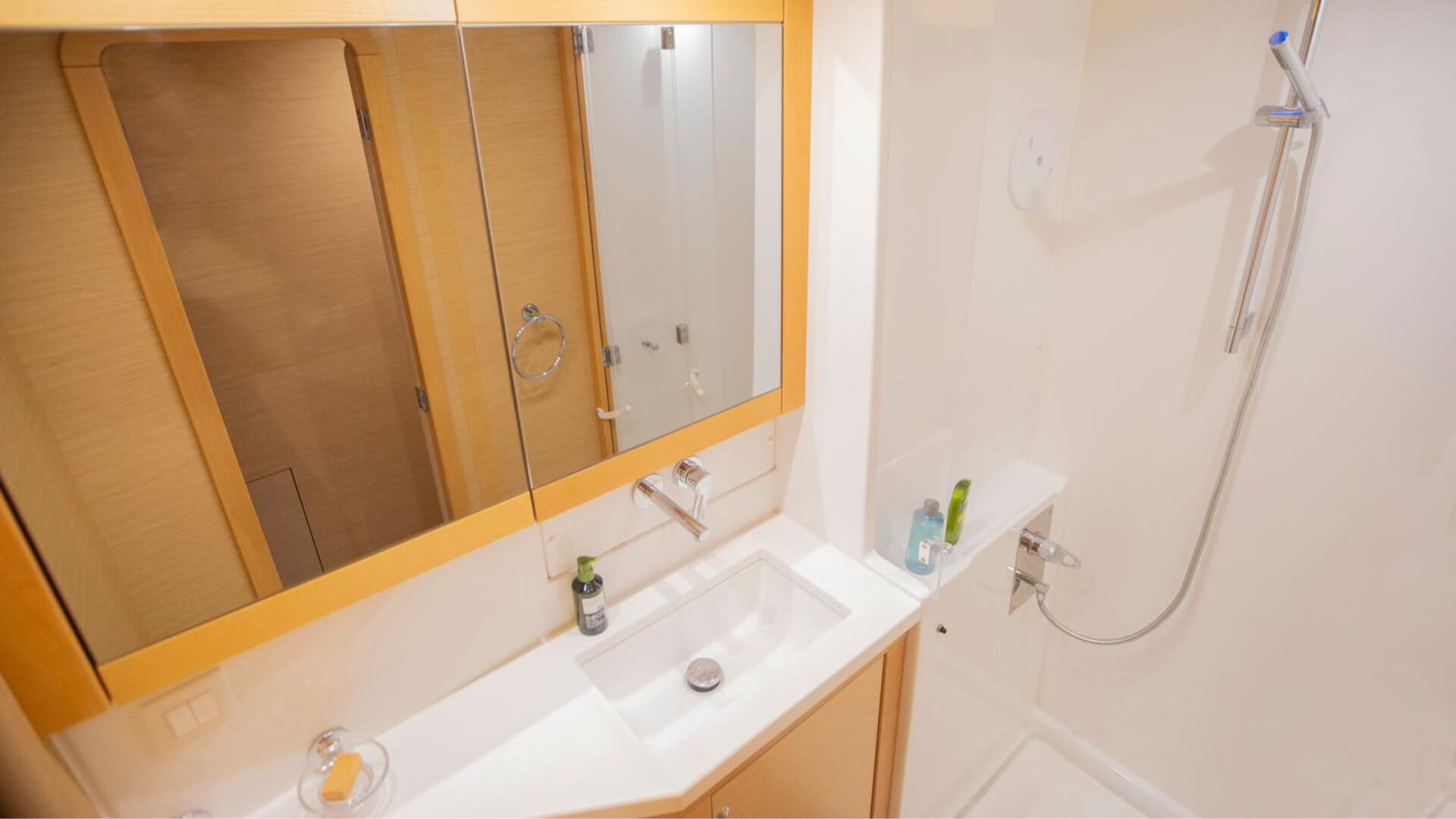 Lagoon 45 Katamaran ile Mavi yolculuk 4 Kabin 4 Duş