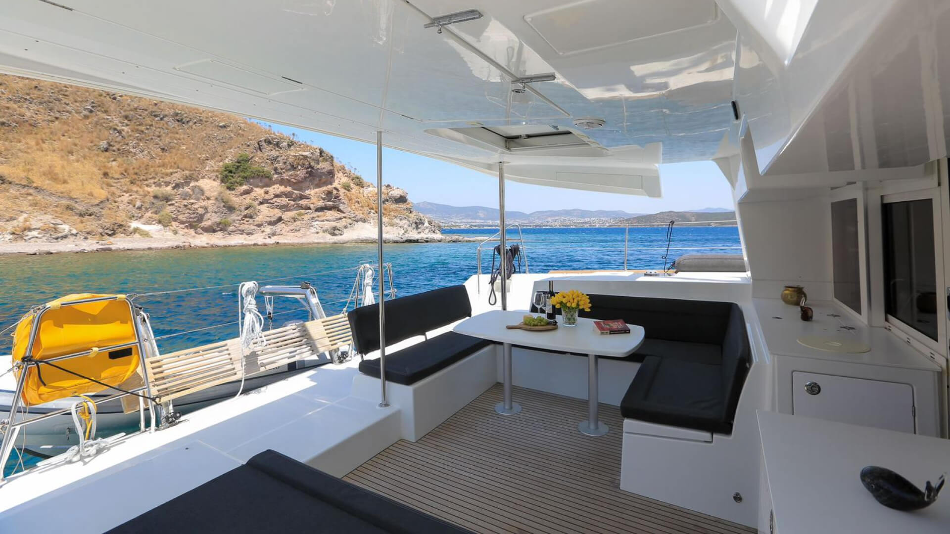 Lagoon 45 Katamaran ile Mavi yolculuk 4 Kabin 4 Duş