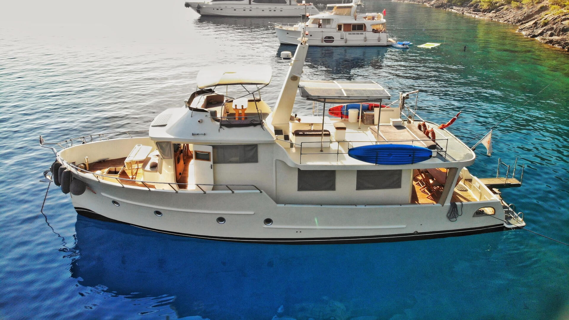 Göcek 3 Kabin Trawler Tekne Turu Kiralama