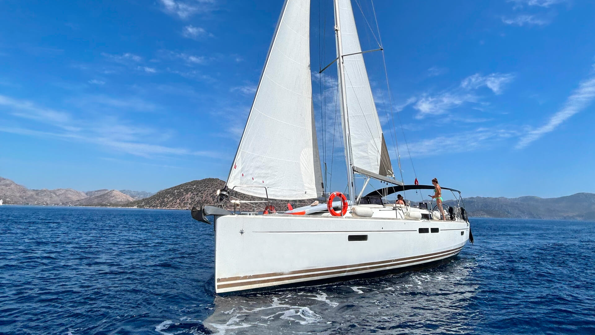 Jeanneau Sun Oddyssey 46 Göcek ve Yunan Adaları Yelken Keyfi