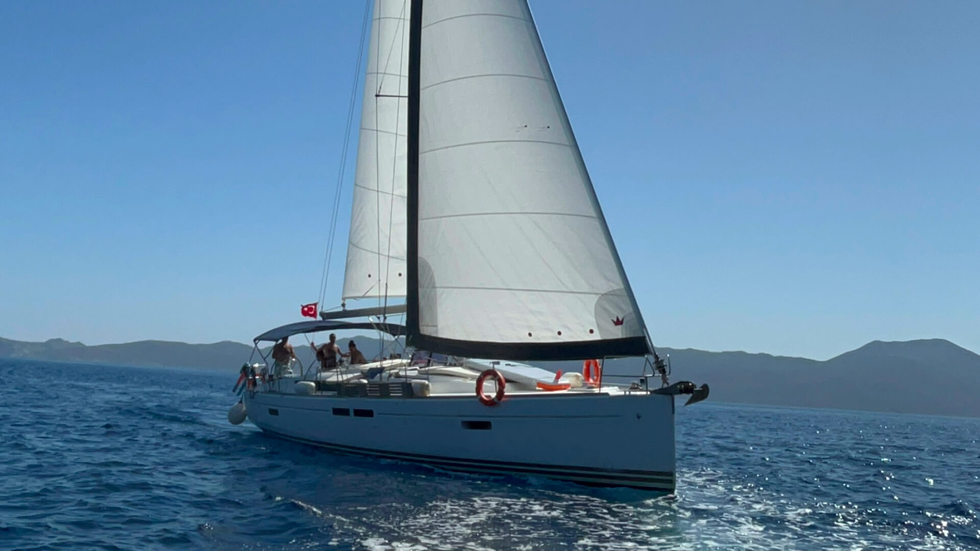 Jeanneau Sun Oddyssey 46 Göcek ve Yunan Adaları Yelken Keyfi