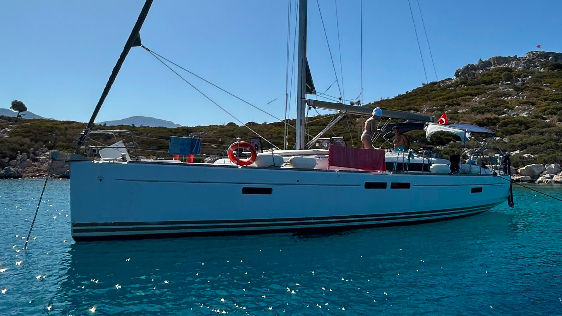 Jeanneau Sun Oddyssey 46 Göcek ve Yunan Adaları Yelken Keyfi